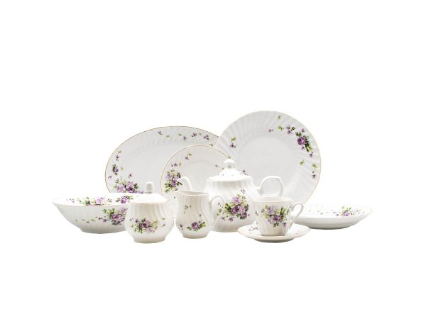 Lucinda 45-Piece Dinnerware Set