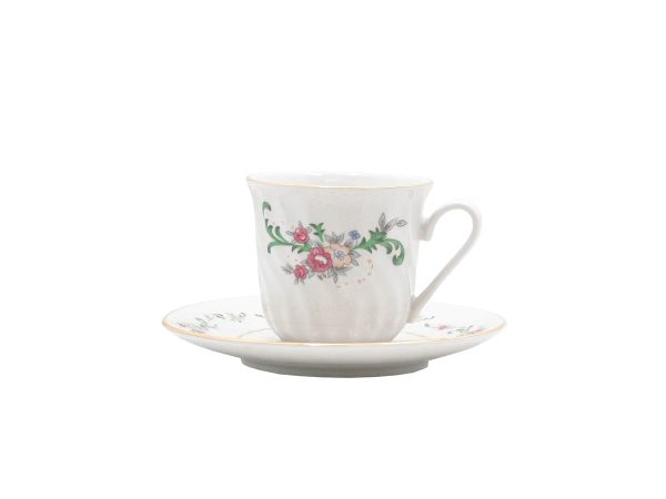 Celestine Set of 12 Cup & Saucer Set