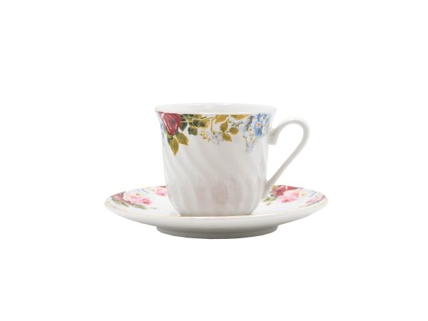 Philomena Set of 12 Cup & Saucer Set