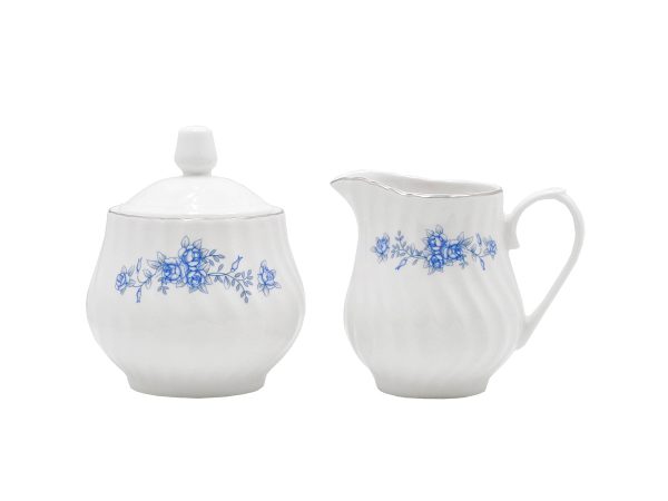 Royal Rose Set of 2 Sugar & Creamer Set