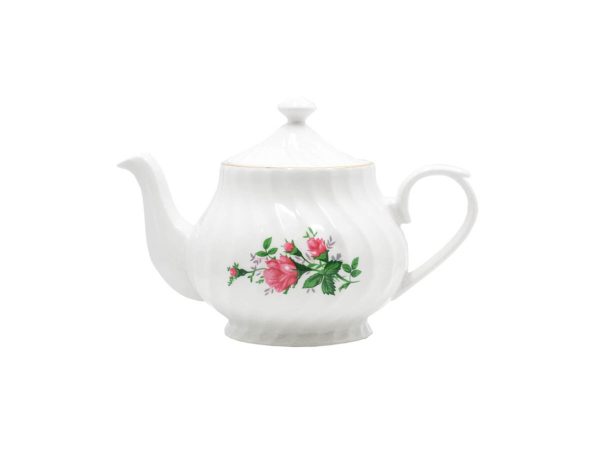 Vintage Rose 37-Ounce Teapot